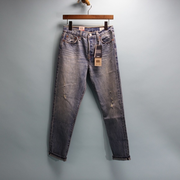 Host Pick!! NWT Levi Selvedge Wedgie Jeans - Picture 5 of 5
